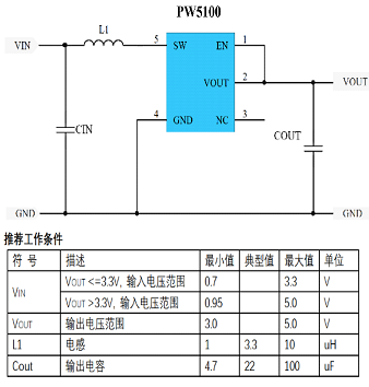 1V轉(zhuǎn)3.3V電路圖