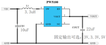 1.2V轉(zhuǎn)3V芯片，電路圖很少就三個元件