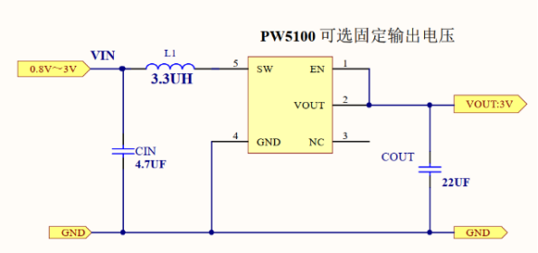 2V升3V芯片，輸入2V輸出3V可達(dá)1A