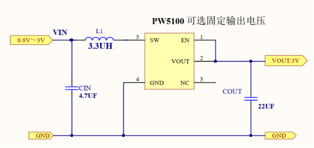 1.5V升3V芯片和電路圖，DC-DC升壓IC