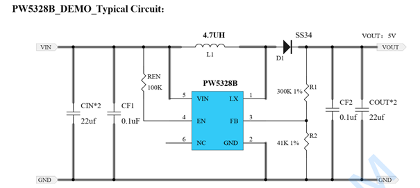 鋰電池升壓芯片，IC電路圖資料