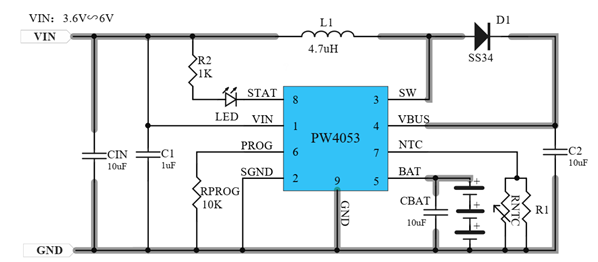 5V升壓12.6V