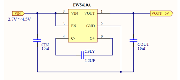 3.7V升壓5V，3.7V轉(zhuǎn)5V電路圖芯片