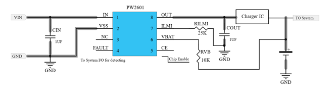 9V,12V輸入充3.7V單節(jié)鋰電池電路和芯片