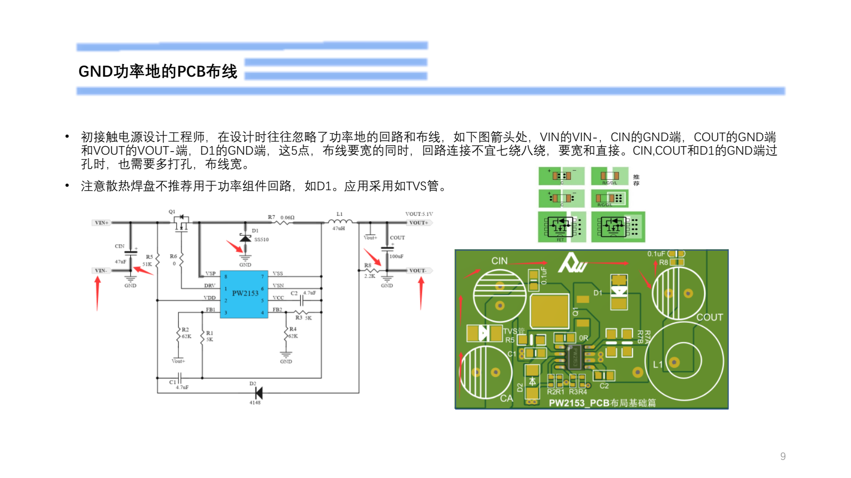 80V轉(zhuǎn)5V，恒壓可調(diào)恒流電源PCB設(shè)計(jì)建議規(guī)范PW2153