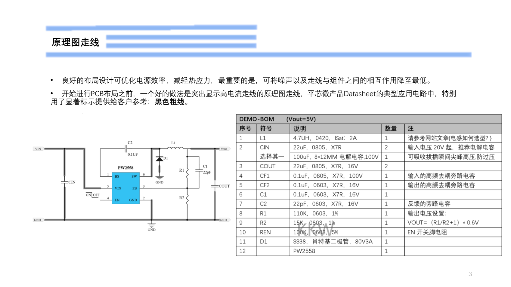 48V降壓12V，電路圖BOM表，芯片PCB畫板建議PW2558