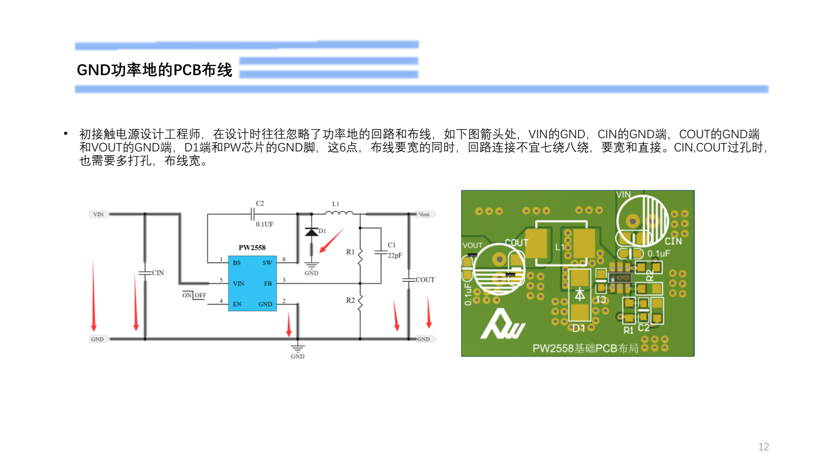 48V降壓12V，電路圖BOM表，芯片PCB畫板建議PW2558