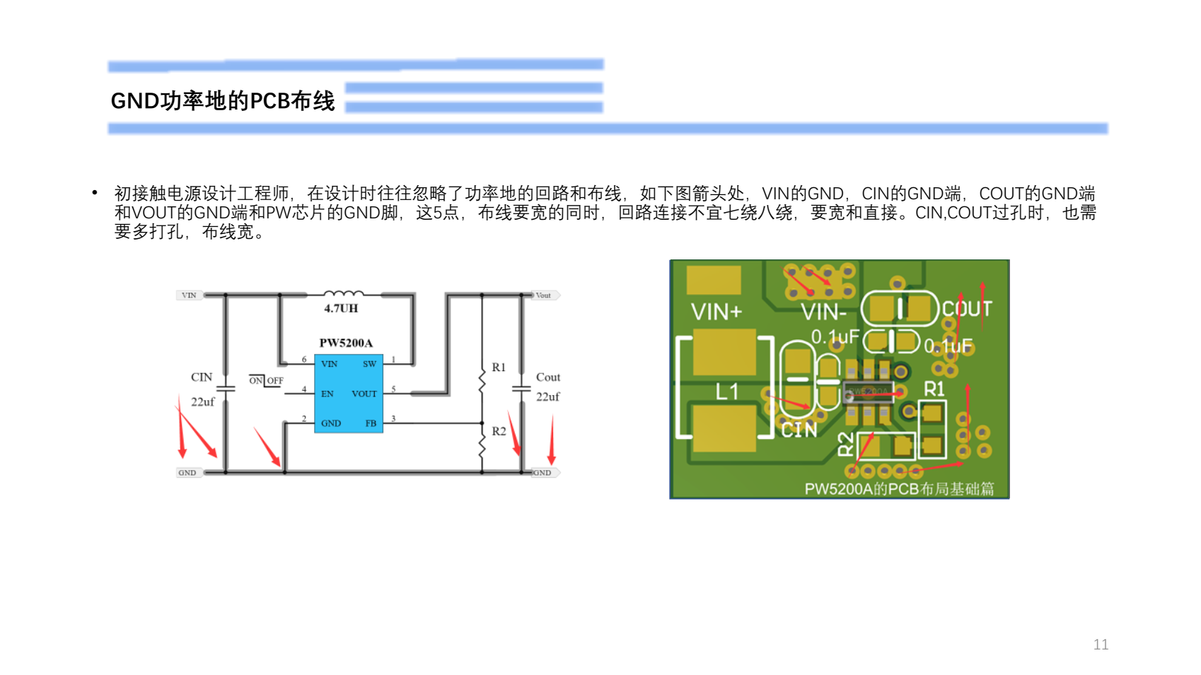 PW5200A的PCB布局設(shè)計建議-基礎(chǔ)篇