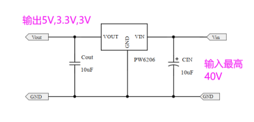 5V降壓1.2V,3.7V降壓1.2V穩(wěn)壓芯片電路圖