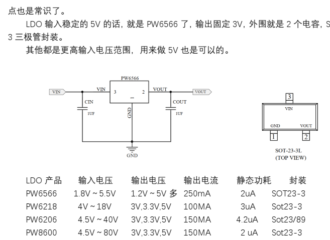 3.7V降壓3V，5V降壓3V的升降壓電路和芯片