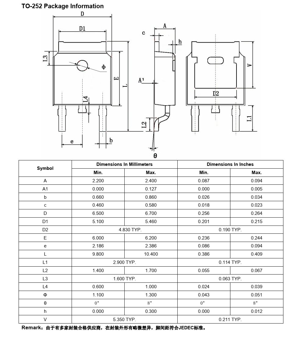 NCE4080K封裝TO252品牌新潔能，原廠技術(shù)支持