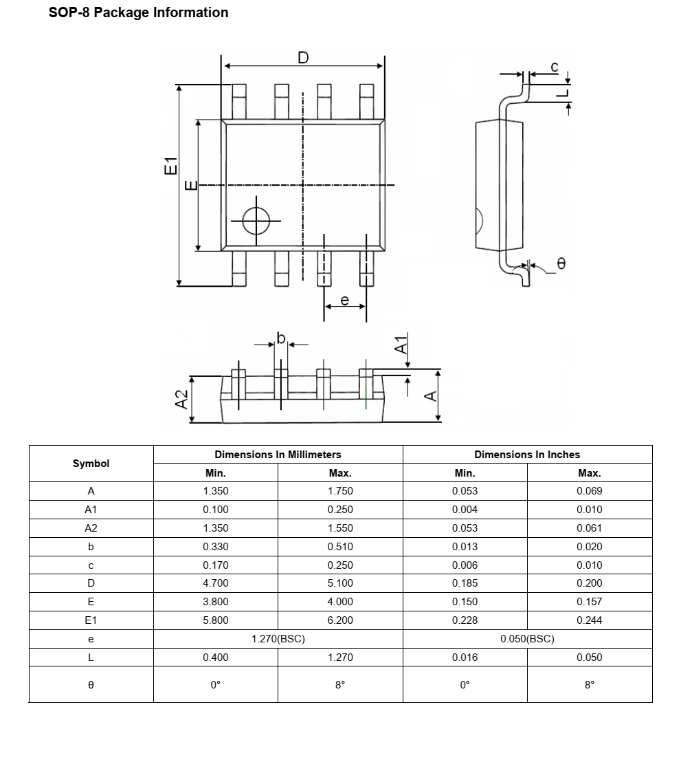 全新NCE6012AS封裝SOP8品牌新潔能，質(zhì)量可靠