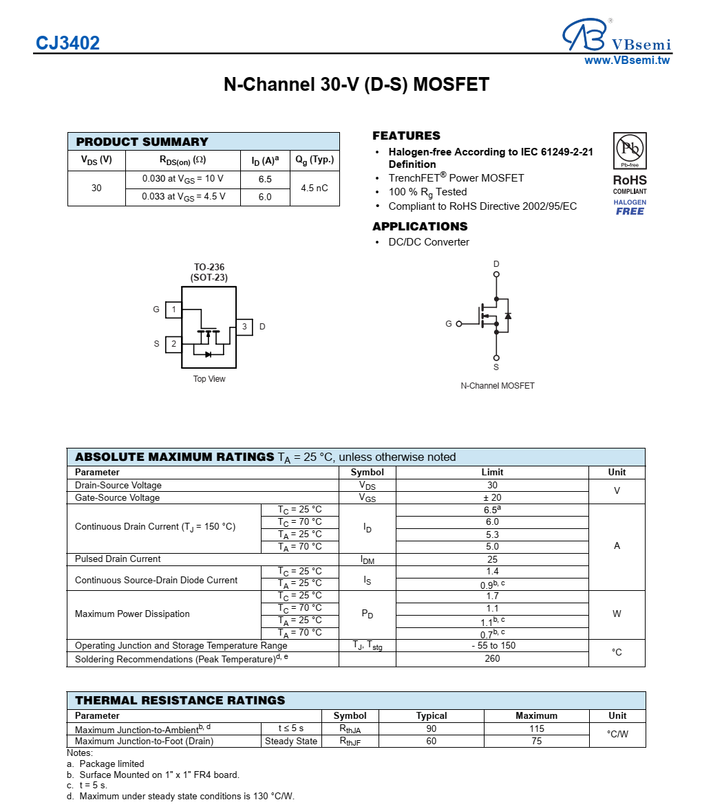 原裝現(xiàn)貨CJ3402封裝TO236品牌長電，質(zhì)量可靠