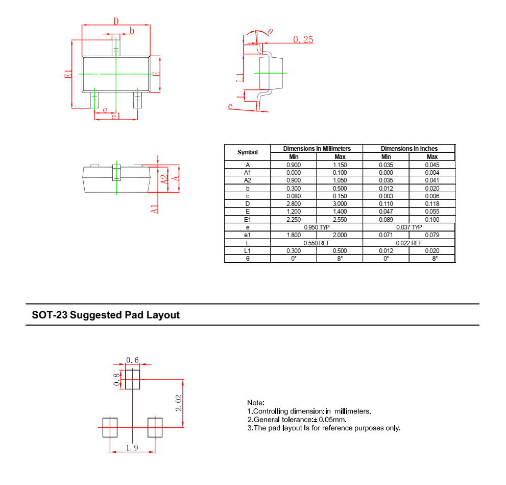 CJ3134K封裝SOT23-3品牌長(zhǎng)電，原廠技術(shù)支持