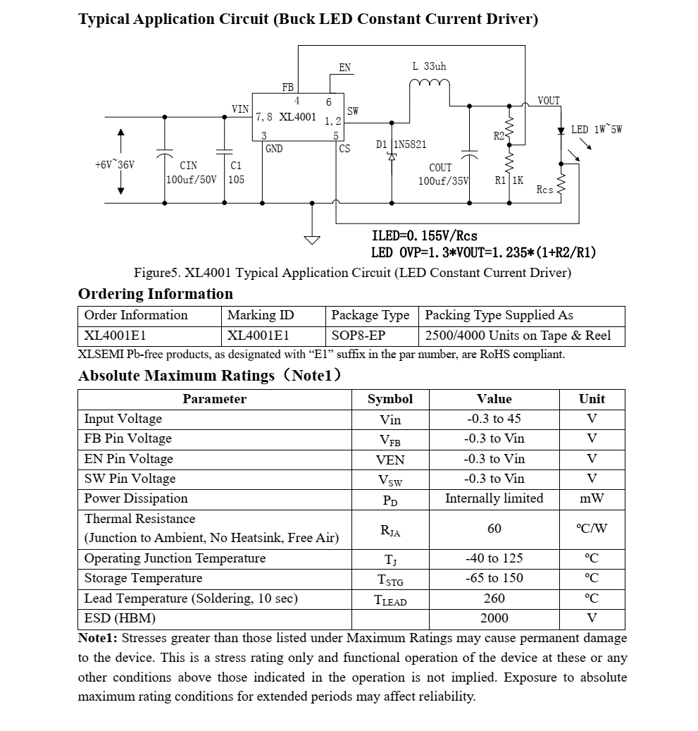 全新正品XL4001品牌芯龍SOP8封裝，質(zhì)量可靠