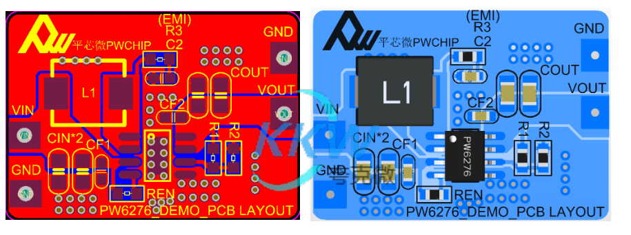 鋰電池升壓 5V2.4A 電路板， PW6276  73號(hào)