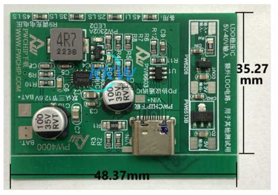 5V-12V 給四節(jié)串聯(lián)鋰電池充電芯片方案 PW4000， USB 快充輸入 120號(hào)