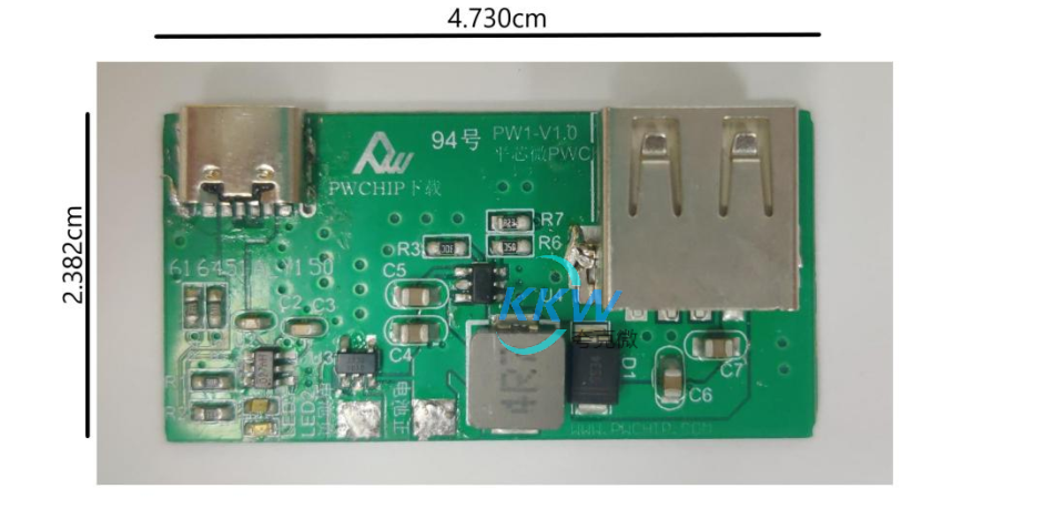 94號 鋰電池充放電板USB typeC 口 5V，適用于便攜式充電設備