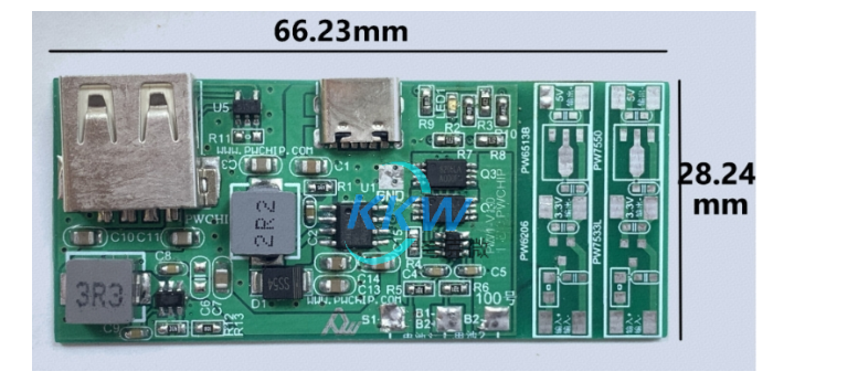 兩節(jié)串聯(lián)鋰電池充放電板,5V2A 輸入和輸出， 輸入抗 36V 保護(hù)  101號板