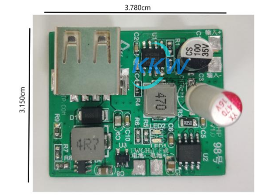 5V-24V 輸入單節(jié)鋰電池 1A 充電,放電 5V1A 電源板 98號